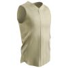 Champro Reliever Full Button Sleeveless Baseball Jersey, Youth Medium, Natural view 1