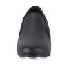 Linodes Unisex PU Leather Slip On Tap Shoe Dance Shoes for Women and Men's Dance Shoes-Black-4.5M view 3