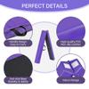 Oteymart 6FT Balance Beam Folding Gymnastics Beam Extra Firm Foam Anti-Slip Bottom Equipment for Floor Home Training, Kids, Adults view 2