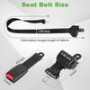 10L0L Retractable Golf Cart Seat Belts(47.64") - Universal Retractable Seat Belts for Yamaha EZGO, Club Car, Go Kart, UTV, Set of 2 view 4