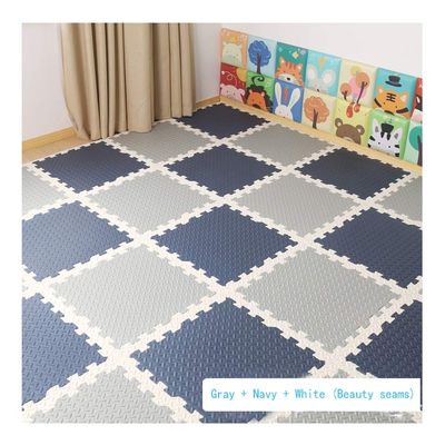 ALGFree Soft Kids Children's Foam Floor Puzzle Mats Garden Gym Yoga Gymnastic Exercise Fitness Interlocking Floors Tiles,60x60cm, Free Combination (Color : B, Size : 60x60x2.5cm-8pcs)