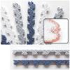 ALGFree Foam Puzzle Mat Climbing Mat Splice Thicken Crawling Mat Bedroom Floor Mat Child Large Area Interlocking Tiles, 4 Patterns16 Sizes (Color : D, Size : 60x60x2.5cm-6pcs) view 3