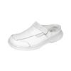 24 Hour Comfort Clara (0028) Women's Wide Width Leather Clogs for Everyday Wear White 5.5 view 1