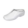 24 Hour Comfort Isabella (1234) Women's Wide Width Leather Professional Clogs White 5.5 view 1