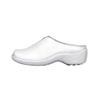 24 Hour Comfort Isabella (1234) Women's Wide Width Leather Professional Clogs White 12 view 3