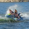 AIRHEAD Jet Fighter | 1-4 Rider Towable Tube for Boating view 2