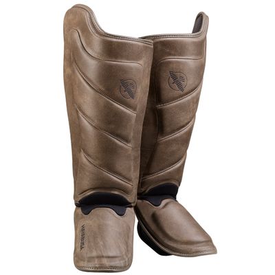 Hayabusa T3 LX Striking Shinguards - Brown, X-Large