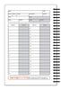 Perfect Strike Chess SCOREBOOK with Rules and Scoring Instructions. Heavy Duty. Practice and Competition. (5.5" x 8.5") LS-100:60 (100 Games per Book) (5 Book Value Pack) view 2