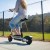 Razor E200S Electric Scooter - 8" Air-filled Tires, 200-Watt Motor, Up to 12 mph and 40 min of Ride Time, White view 3