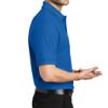 Custom Embroidered Polo Shirts for Men Personalized Embroidery Text Logo Name Company Strong Blue view 3
