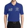Custom Embroidered Polo Shirts for Men Personalized Embroidery Text Logo Name Company Royal view 1