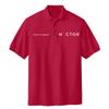 Custom Embroidered Polo Shirts for Men Personalized Embroidery Text Logo Name Company view 3
