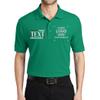 Custom Embroidered Polo Shirts for Men Personalized Embroidery Text Logo Name Company Kelly Green view 1