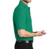 Custom Embroidered Polo Shirts for Men Personalized Embroidery Text Logo Name Company Kelly Green view 2