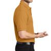 Custom Embroidered Polo Shirts for Men Personalized Embroidery Text Logo Name Company Gold view 2