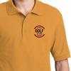 Custom Embroidered Polo Shirts for Men Personalized Embroidery Text Logo Name Company Gold view 4