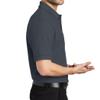 Custom Embroidered Polo Shirts for Men Personalized Embroidery Text Logo Name Company Steel Grey view 2