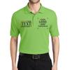 Custom Embroidered Polo Shirts for Men Personalized Embroidery Text Logo Name Company Lime view 1