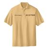 Custom Embroidered Polo Shirts for Men Personalized Embroidery Text Logo Name Company Banana view 3