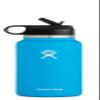 Hydro Flask 32 Oz Wide Flex Straw Cap Bottle - Insulated Stainless Steel - Wide Straw Lid, Non Spill, Leakproof in Pacific view 1