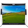 IZZO Golf Tru Vu Trainer Course Style Hitting Net, 7.5 x 7.5 Feet view 1