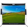 IZZO Golf Tru Vu Trainer Course Style Hitting Net, 7.5 x 7.5 Feet view 2