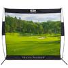 IZZO Golf Tru Vu Trainer Course Style Hitting Net, 7.5 x 7.5 Feet view 1