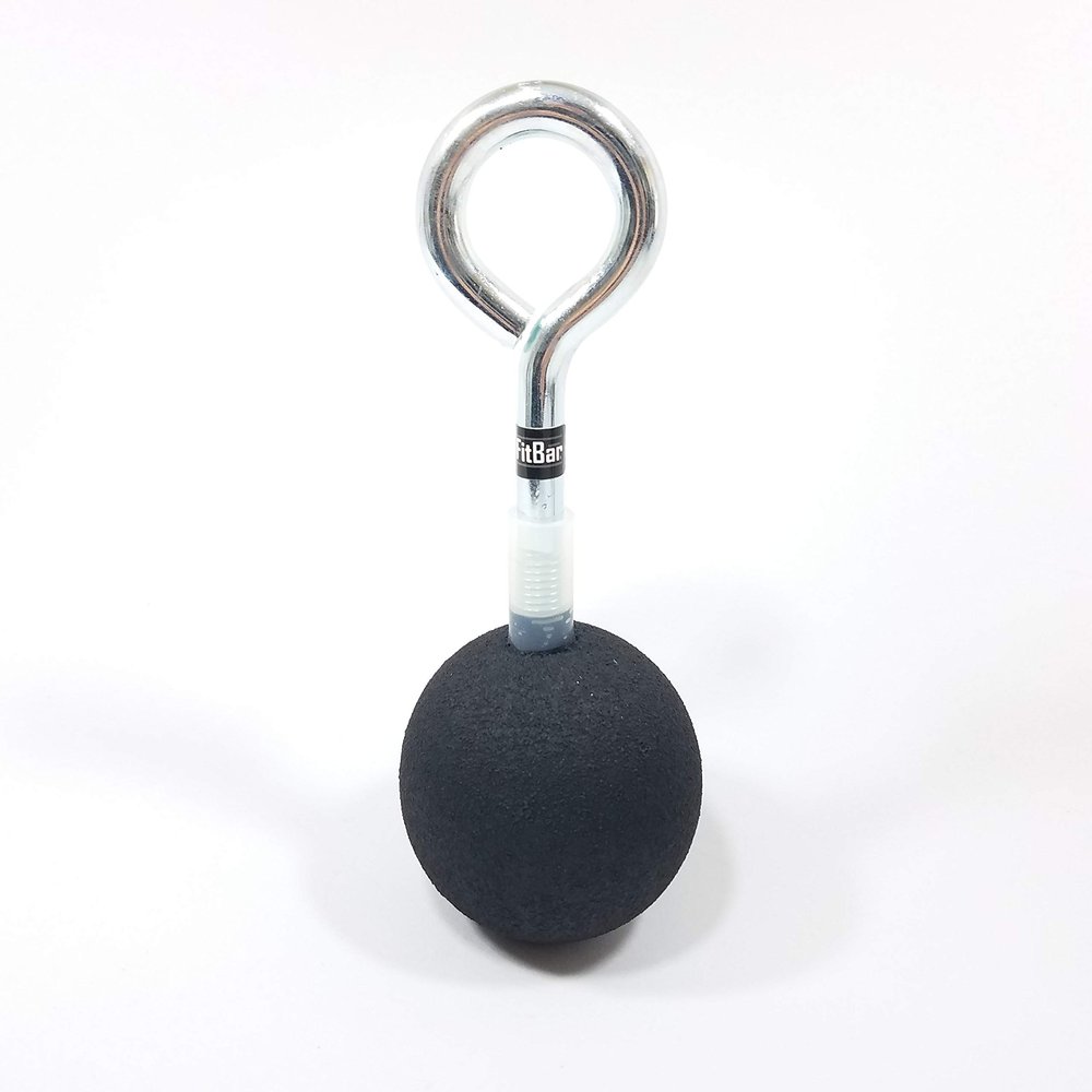 FitBar Cannonball Grip | Ball Grip | Strap Mount Pull Up Grip | Obstacle Grip | Ninja Warrior Grip