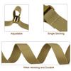 MAGARROW 40" 60" Strap Buckle Packing Straps Adjustable 1-Inch Belt (1" Wide - 60" Long, Tan (4-Pack)) view 3
