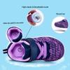 COODO Toddler/Little Kid Boys Girls Shoes Running Sports Sneakers (10 Toddler,Grape) view 3