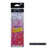 Gamakatsu Sakura Illusion Silicone Necktie, Thick, Multi-Curly, #32 Black/Red Glitter view 1