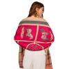EXTREE Scarfs for Women Pashmina Silky Shawl Wrap for Evening Dressing Blanket Open Front Poncho Cape view 4