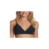 Raisins Women's Seychelles Solids Anya Bra Swim Top C710068 S Black view 1