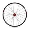Bicycle Wheelset 26"/27.5"/29" Bikes Double Wall Rims Carbon Hub Sealed Bearing Bike Wheels Disc Brake QR 11 Speed 24H (Size : Black_26") view 2