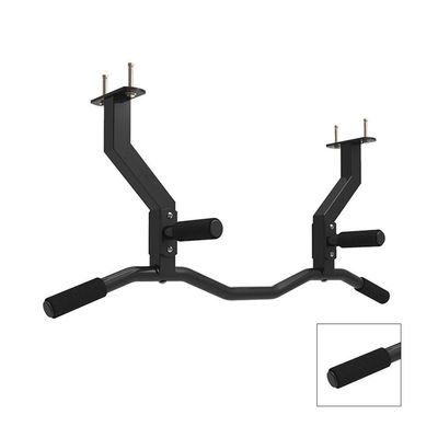 Pull-up Bars AGYH Wall Mounted Chin Up Bar, Cross Beam Black Fitness Horizontal Bar, Home Strength Training EquipmentLoad 250kg