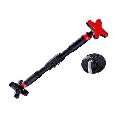 Pull-up Bars AGYH Doorway Chin Up Bar | Premium Corridor Home Gym Horizontal Bar with Lock Feature and Extended Hand Grips Load 200kg, 65-140CM (Size : 65-95cm)