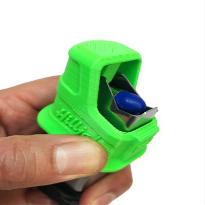 3D Printed Magazine Speed Loader Designed to fit Sig P365 Springfield Hellcat Walther P99C, Canik TP9, Taurus GX2 GX4 PT809 809C PT24/7 PT92, PT99, TH9 Ruger Max-9 S&W Shield Plus, QL9P (Neon Green)