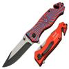 GIFTS INFINITY Customized Engraved Pocket Folding Knife - Groomsmen Wedding Party Monogrammed (300422) view 1
