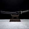 GLW Sword Samurai Sword Nihontou Uchigatana Multiple-Refined Steel Blade Clay Tempered view 2