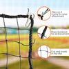 Nettings Wholesale #18 Baseball Barrier Nylon Netting 10ft x 40ft view 2