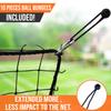 Nettings Wholesale #18 Baseball Barrier Nylon Netting 10ft x 50ft view 4