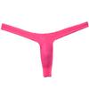 Jaxu Men's Lace Jacquard Thong Underwear Pink Large view 1