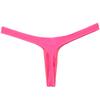 Jaxu Men's Lace Jacquard Thong Underwear Pink Large view 2