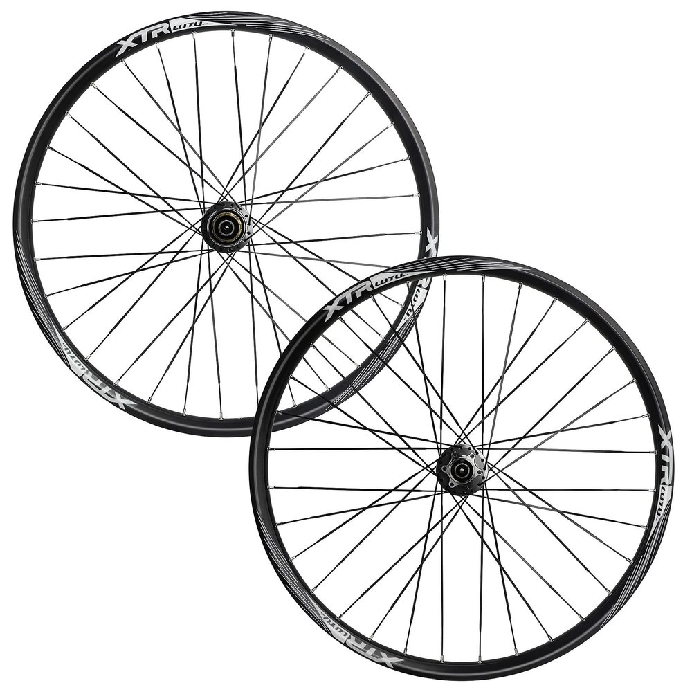 Bikes Bicycle Wheelset 26"/27.5"/29" for Mountain Bike Double Wall Alloy Rim Disc Brake 7-11 Speed Card Hub Sealed Bearing QR 32H (Size : Gray_27.5in)