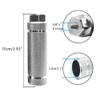 Aluminum Alloy Bike Pegs,Fit 3/8 inch Axles,Foot Pedals Backseats Stands,Durable, Non-Slip(2 Pieces) (Silver) view 2