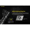 Nitecore NTR10 Tactical Clip-on Ring for Nitcore CI7, New P12, New P12R, P22R and i4000R, Black view 2