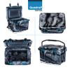 Cubix Outdoors, QuadraX 20QT Rotomolded Personal Small Cooler, Insulated Portable Hard Cooler Camping Ice Chest, Holds Ice for 72 Hours for Outdoor Activities, 2 Built-in Cup Holders, Winter Camo view 2