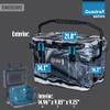 Cubix Outdoors, QuadraX 20QT Rotomolded Personal Small Cooler, Insulated Portable Hard Cooler Camping Ice Chest, Holds Ice for 72 Hours for Outdoor Activities, 2 Built-in Cup Holders, Winter Camo view 4