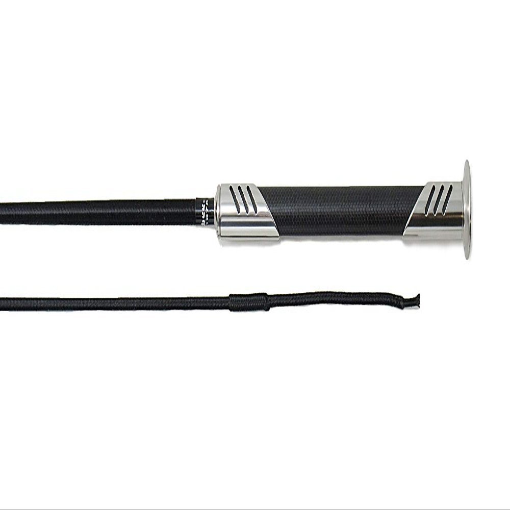 Horse Fare Products Snowbee Champion Elite Dressage Whip: Aluminum & Woven Carbon Handle (47)