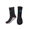 yonsub 3mm/5mm Diving Socks Neoprene Beach Water Socks Flexible Anti Slip Wetsuit Boots for Men Women (Black-5mm, XXL) view 1